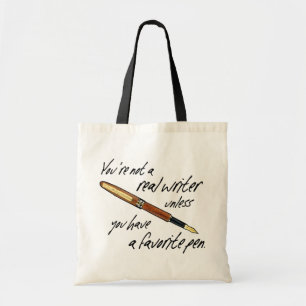 Bolso De Tela Escritor real