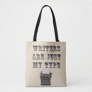 Bolso De Tela Escritores de amor de autor divertido son mi eslog