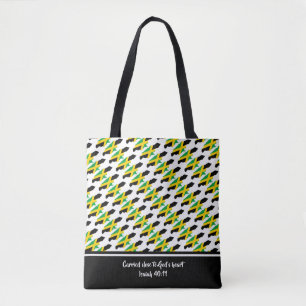 Bolso De Tela Escritura Cristiana JAMAICA Isaiah