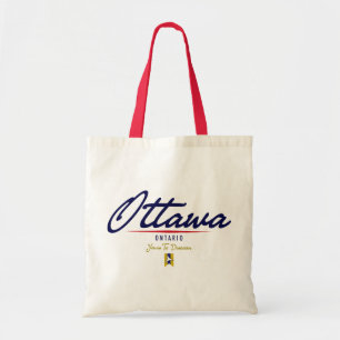 Bolso De Tela Escritura de Ottawa
