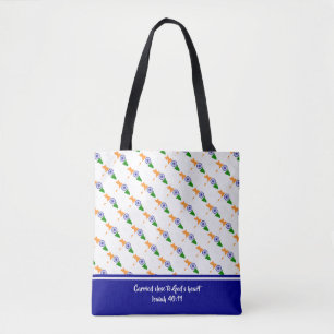 Bolso De Tela Escritura de Personalizable de FLAG Patriótica de
