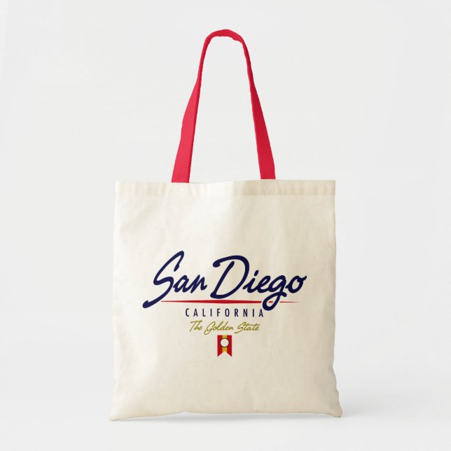 Bolso De Tela Escritura de San Diego (Frente)
