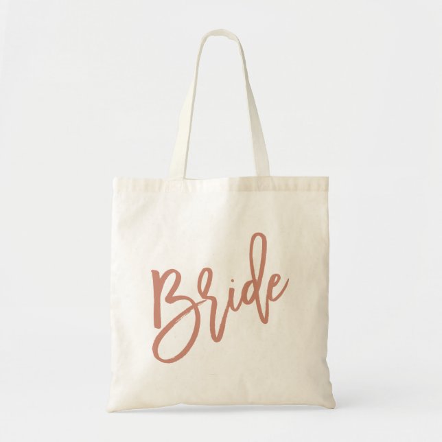 Bolso De Tela Escritura subió novia del oro (Frente)