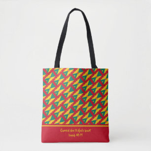 Bolso De Tela Escrituras Cristianas BANDERA DE GRANADA Isaías