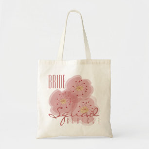 Bolso De Tela Escuadrón Bridal Personaliza Tote Bag con influenc