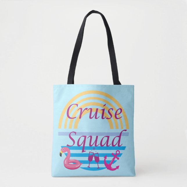 Bolso De Tela Escuadrón de cruceros (Anverso)