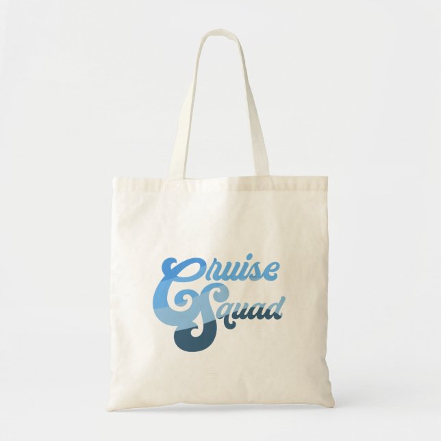 Bolso De Tela Escuadrón de cruceros (Frente)