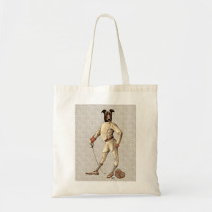 Bolso De Tela Escuadrón de Greyhound en Crema llena 2