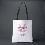 Bolso De Tela escuadrón de novia agregar nombre monograma dama d<br><div class="desc">diseño hermoso</div>