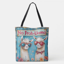 Bolso De Tela Escuadrón Groovy Llama