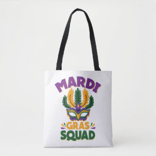 Bolso De Tela Escuadrón Mardi Gras