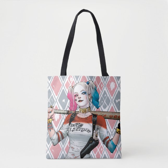 Bolso De Tela Escuadrón suicida | Harley Quinn (Anverso)