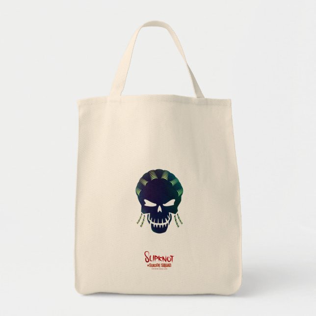 Bolso De Tela Escuadrón suicida | Icono de la cabeza de Sliknot (Frente)