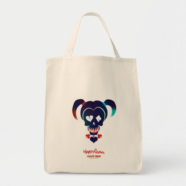 Bolso De Tela Escuadrón suicida | Icono Harley Quinn (Frente)
