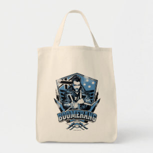 Bolso De Tela Escuadrón suicida Insignia de Boomerang