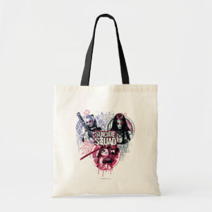 Bolso De Tela Escuadrón suicida   Insignias para graffiti de Chi