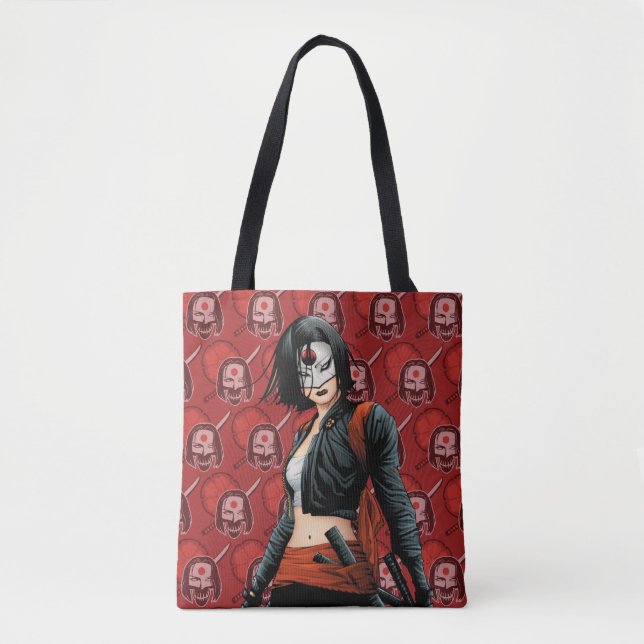 Bolso De Tela Escuadrón suicida | Katana Comic Book Art (Anverso)