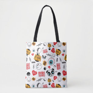 Bolso De Tela Escuadrón suicida   Patrón de amigos para siempre