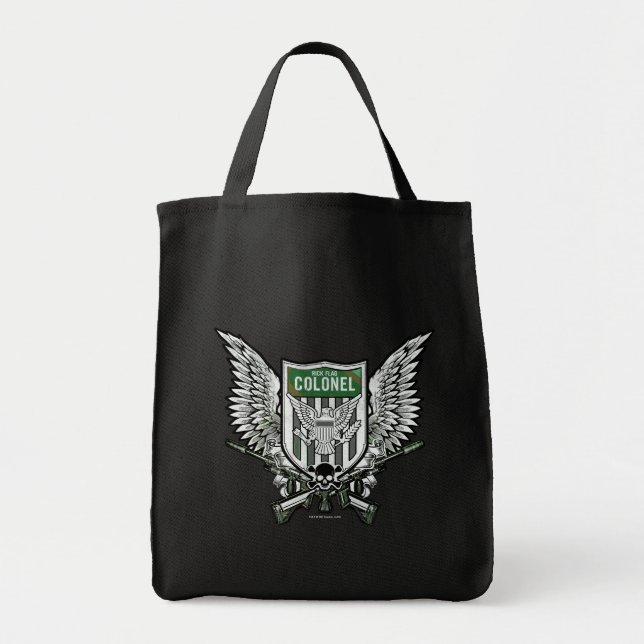 Bolso De Tela Escuadrón suicida | Rick Flag Winged Escudo Tattoo (Frente)