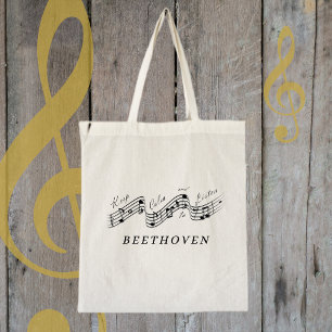 Bolso De Tela Escucha a Beethoven mejor compositor de música clá