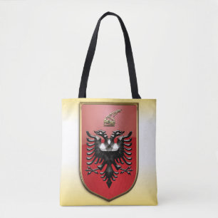 Bolso De Tela Escudo de armas albanés