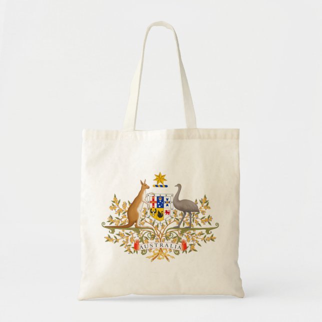 Bolso De Tela escudo de armas de australia (Frente)