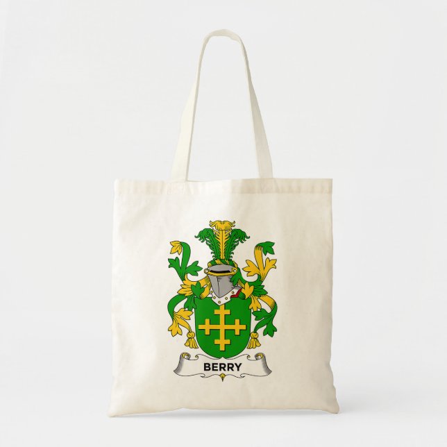 Bolso De Tela Escudo de armas de Berry (Frente)