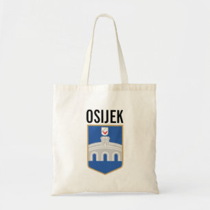 Bolso De Tela Escudo de armas de Osijek, Croacia