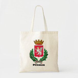Bolso De Tela Escudo de Armas de Perugia, Italia