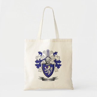Bolso De Tela Escudo de armas del escudo de la familia de