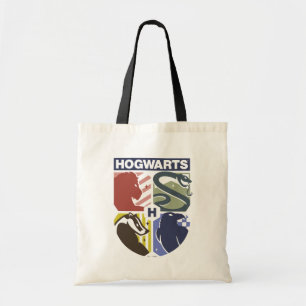 Bolso De Tela Escudo estampado vintage de HOGWARTS™