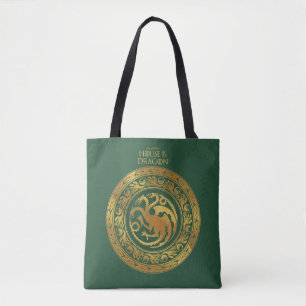 Bolso De Tela Escudo Golden Targaryen