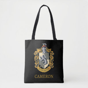 Bolso De Tela Escudo Hufflepuff