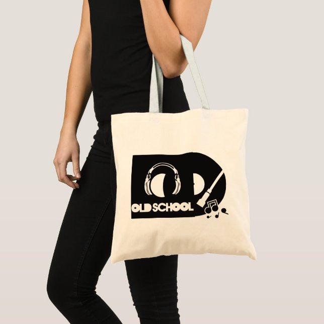 BOLSO DE TELA ESCUELA ANTIGUA (Anverso (producto))