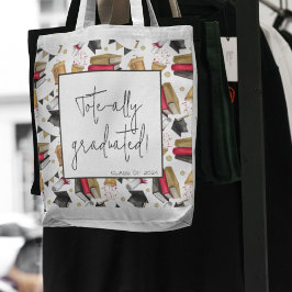 Bolso De Tela Escuela de regalo de graduados graduados por tote