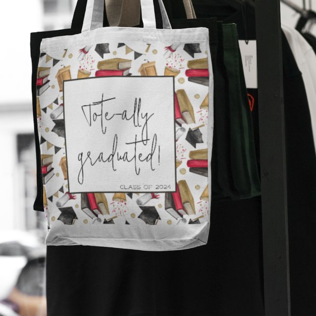 Bolso De Tela Escuela de regalo de graduados graduados por tote (Subido por el creador)