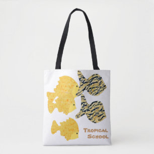 Bolso De Tela Escuela Tropical