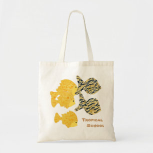 Bolso De Tela Escuela Tropical