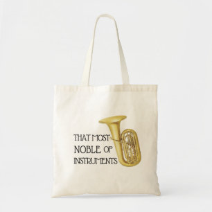 Bolso De Tela Ese más noble de instrumentos - Tuba