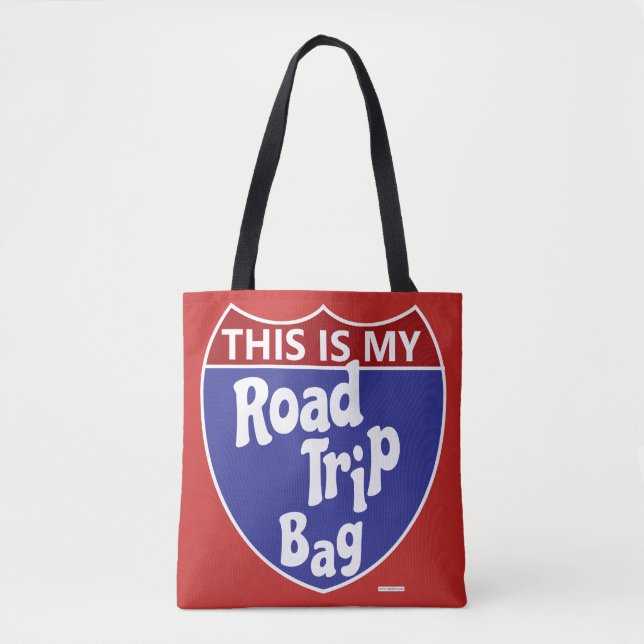 Bolso De Tela Ese viaje por carretera impresionante (Anverso)