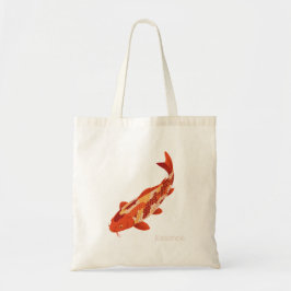 Bolso De Tela Esencia: Koi, símbolo de crecimiento y fuerza inte