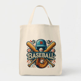 Bolso De Tela Esencias clásicas de béisbol / Elegante leyenda re