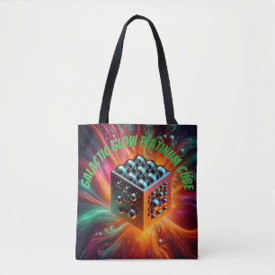 Bolso De Tela Esfera Platinum