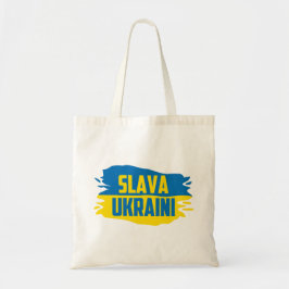 Bolso De Tela Eslava Ukraini, gloria al Tote de presupuesto de U