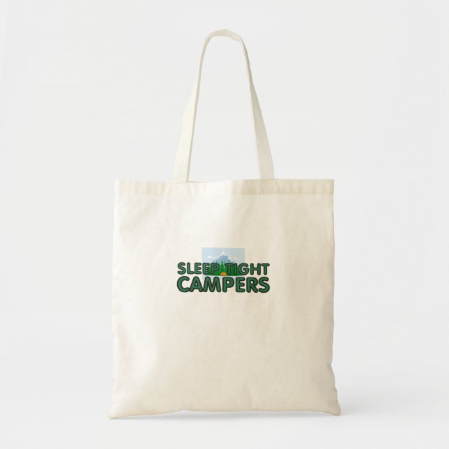 Bolso De Tela Eslogan de sueño de campamento TEE (Frente)