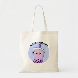 Bolso De Tela Eso es divertido de Boba Tea Pun.