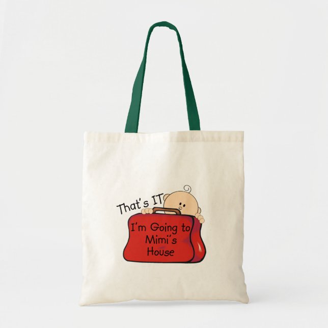 Bolso De Tela Eso es él Mimi (Frente)