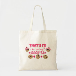 Bolso De Tela ¡Eso es él! ¡Voy a Gigi!