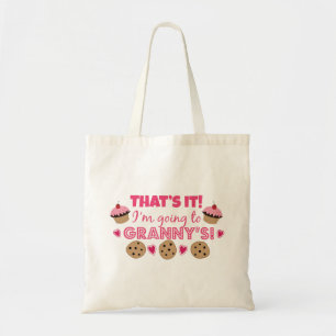 Bolso De Tela ¡Eso es él! ¡Voy a la abuelita!