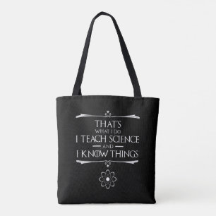 Bolso De Tela Eso es lo que enseño ciencia